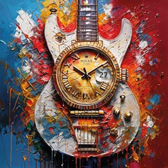 golden_strings Gemälde "Golden Strings"